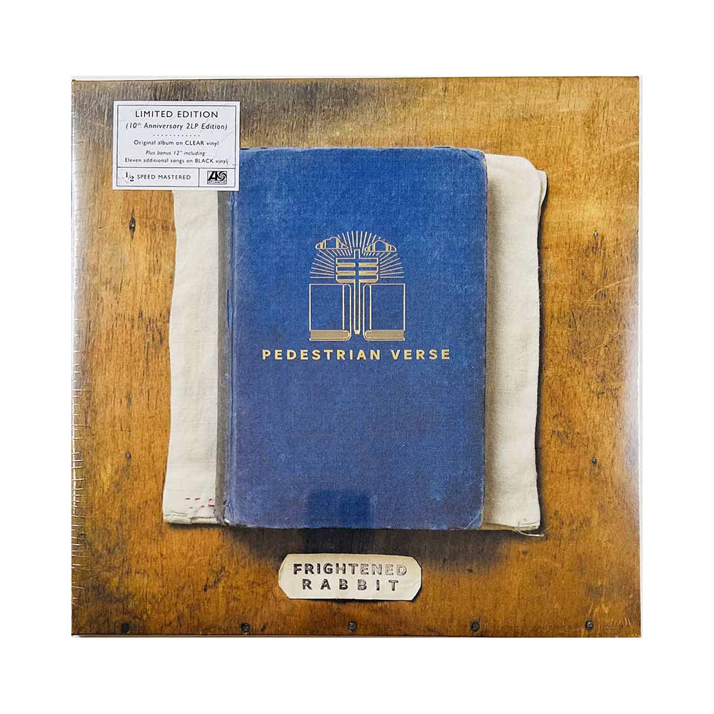 Frightened Rabbit LP Pedestrian Verse, clear vinyl 2LP  vinyyli LP