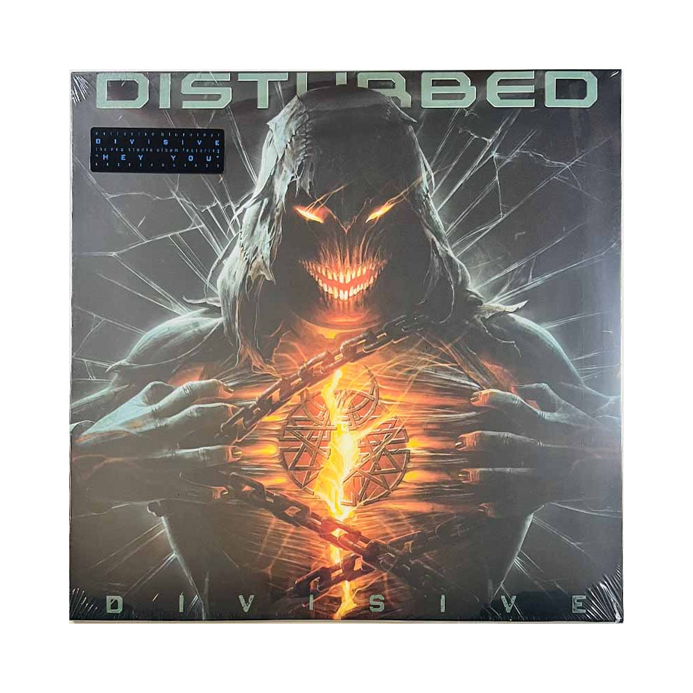 Disturbed LP Divisive, blue vinyl  vinyyli LP