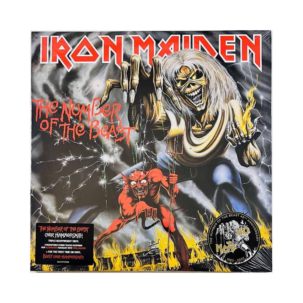 Iron Maiden LP The Number Of The Beast 3LP  vinyyli LP