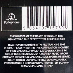 Iron Maiden LP The Number Of The Beast 3LP  vinyyli LP