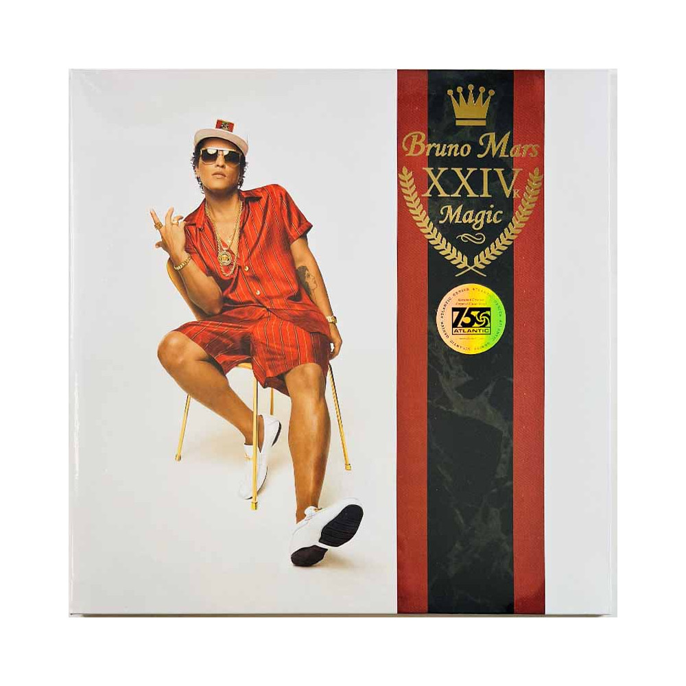 Bruno Mars 2016 0075678662720 XXIVK Magic 24K, clear vinyl LP