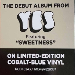 Yes 1969 RCD1 8243 Yes, cobalt-blue vinyl LP