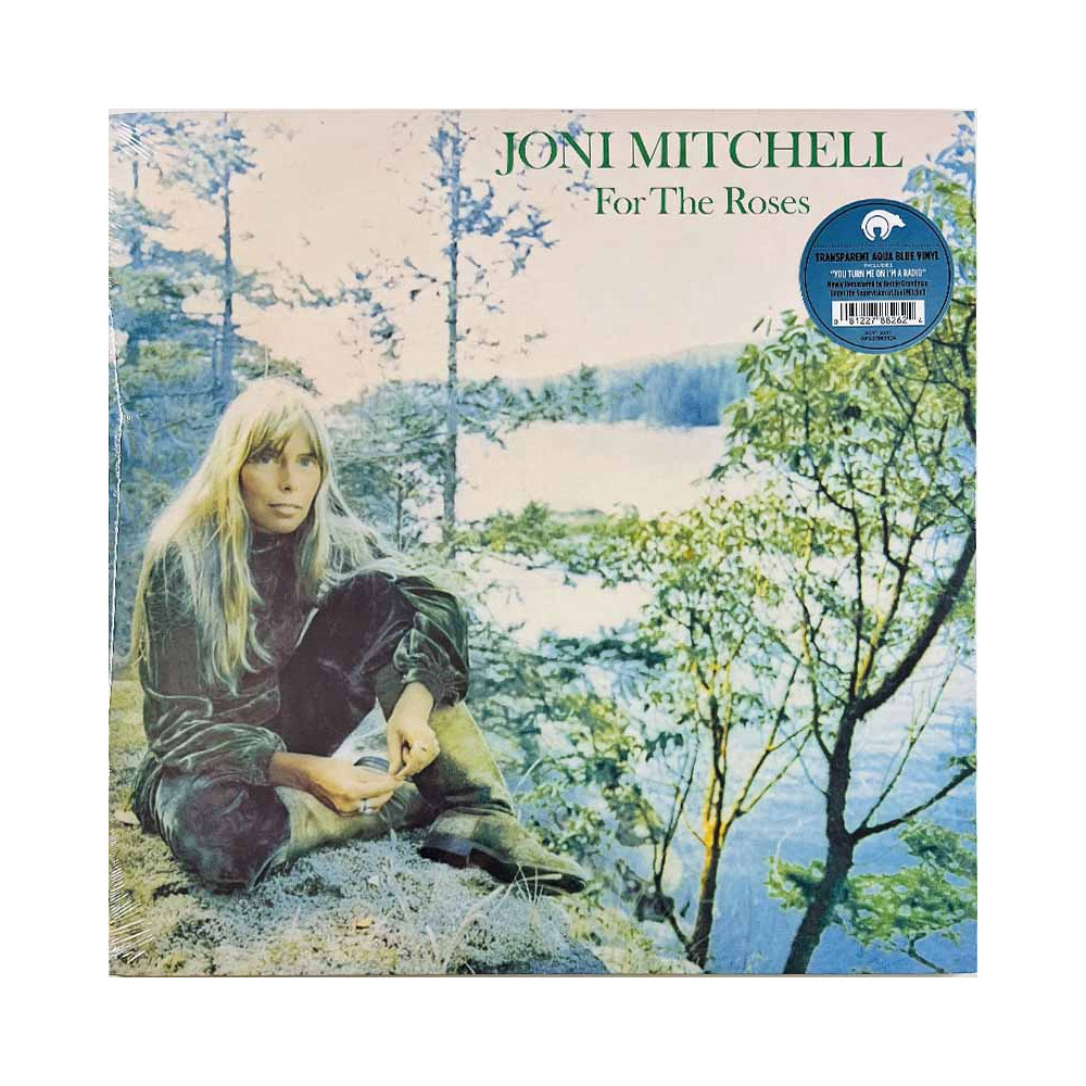 Mitchell Joni 1972 R1 5057 For The Roses, blue vinyl LP