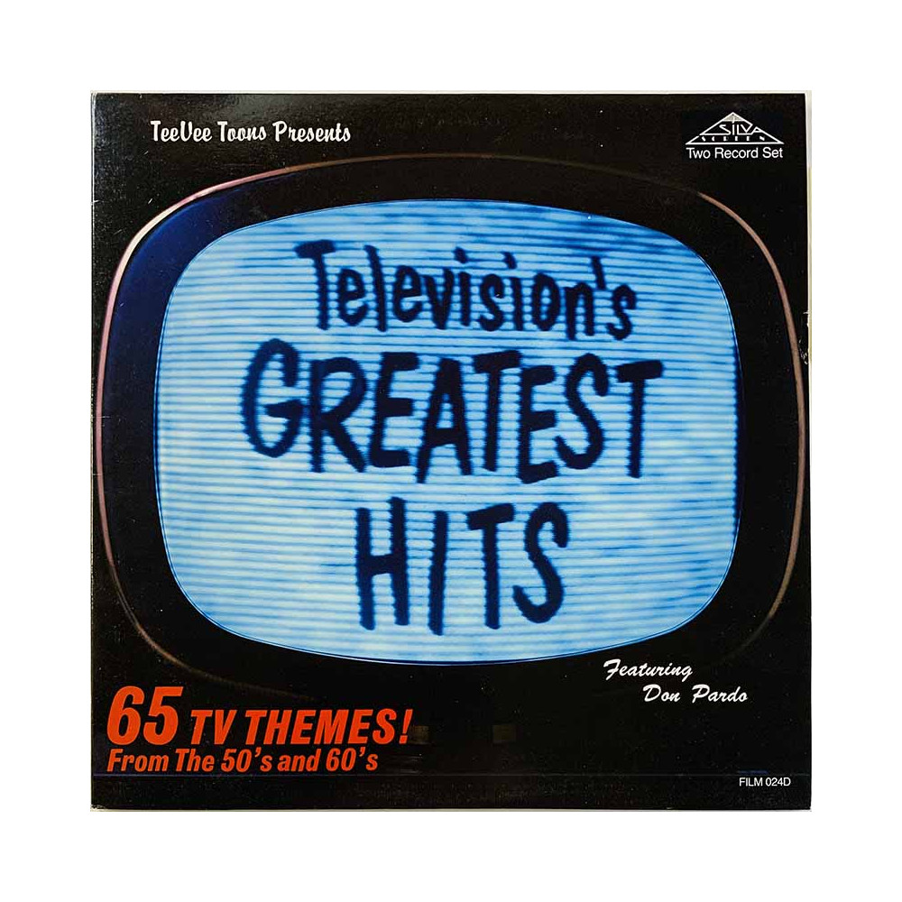 Television's Greatest Hits 1987 FILM 024D 65 TV Themes! From The 50's And 60's 2LP Begagnat LP