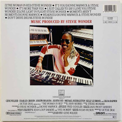 Dionne Warwick, Stevie Wonder LP Woman in red - soundtrack  kansi EX levy EX Käytetty LP