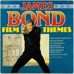 The Studio London Orchestra LP 16 James Bond film themes  kansi VG+ levy VG+ Käytetty LP