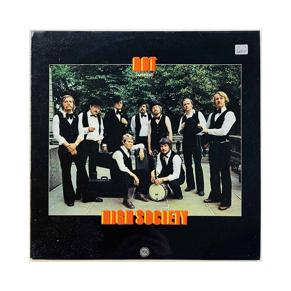 DDT Jazzband LP High Society  kansi EX levy VG Käytetty LP