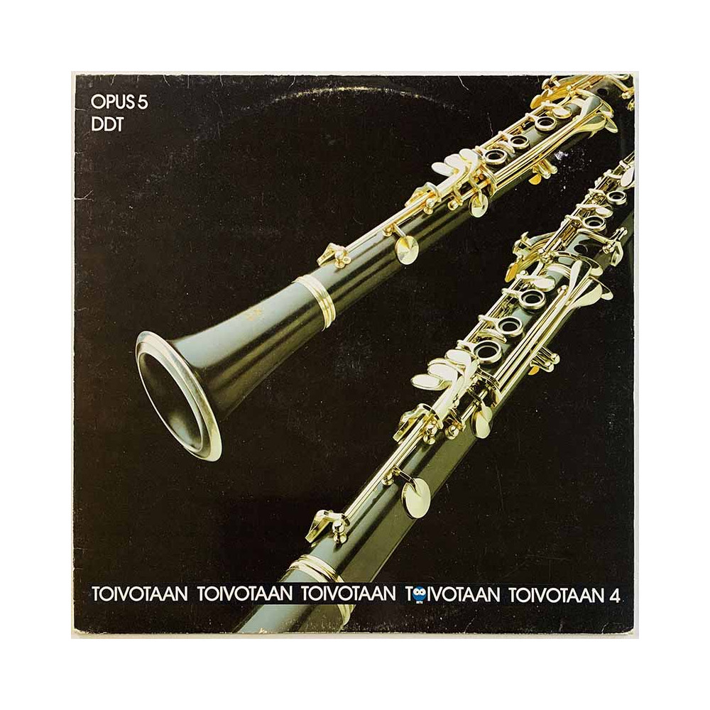 Opus 5 / DDT Jazzband 1983 MTVLP 008 Toivotaan Toivotaan 4 Begagnat LP