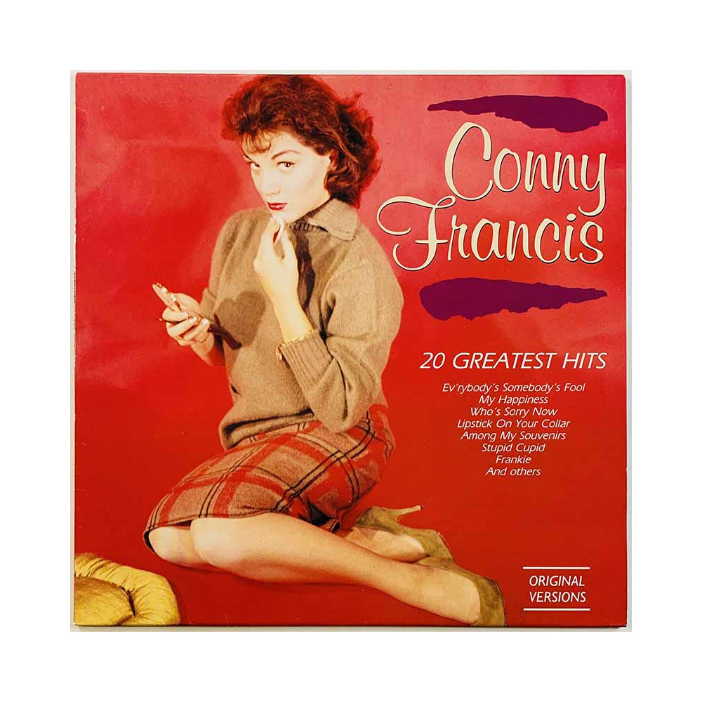Francis Conny 1980’s 6187081 20 Greatest Hits Begagnat LP