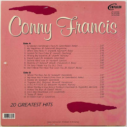 Francis Conny 1980’s 6187081 20 Greatest Hits Begagnat LP