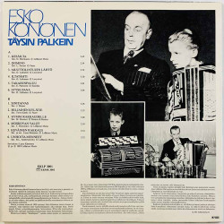 Könönen Esko LP Täysin palkein  kansi EX- levy EX Käytetty LP