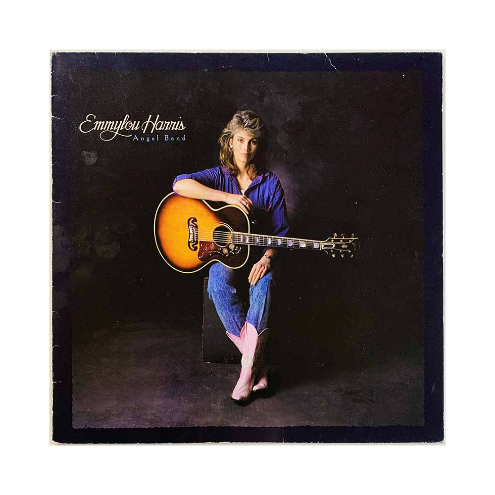 Harris Emmylou LP Angel Band  kansi VG+ levy EX Käytetty LP
