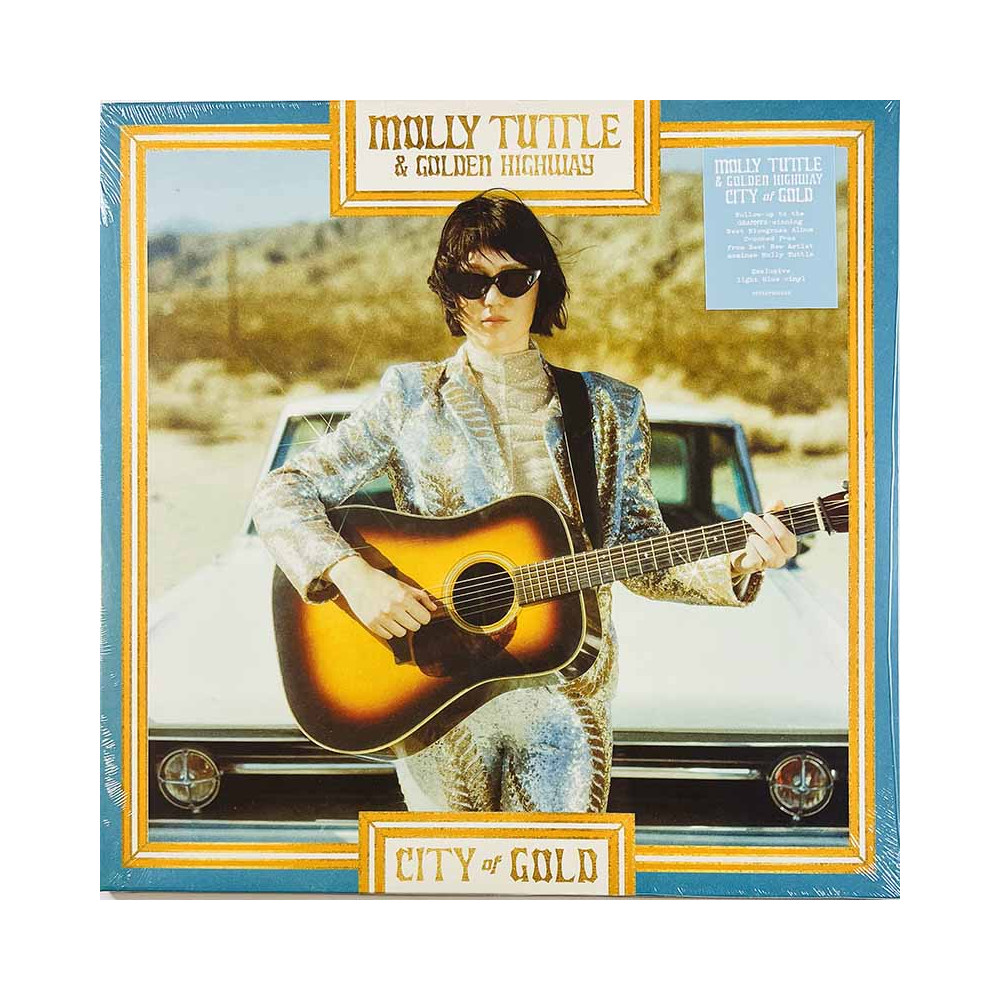 Molly Tuttle & Golden Highway 2023 075597904550 City of Gold, blue vinyl LP