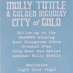 Molly Tuttle & Golden Highway 2023 075597904550 City of Gold, blue vinyl LP