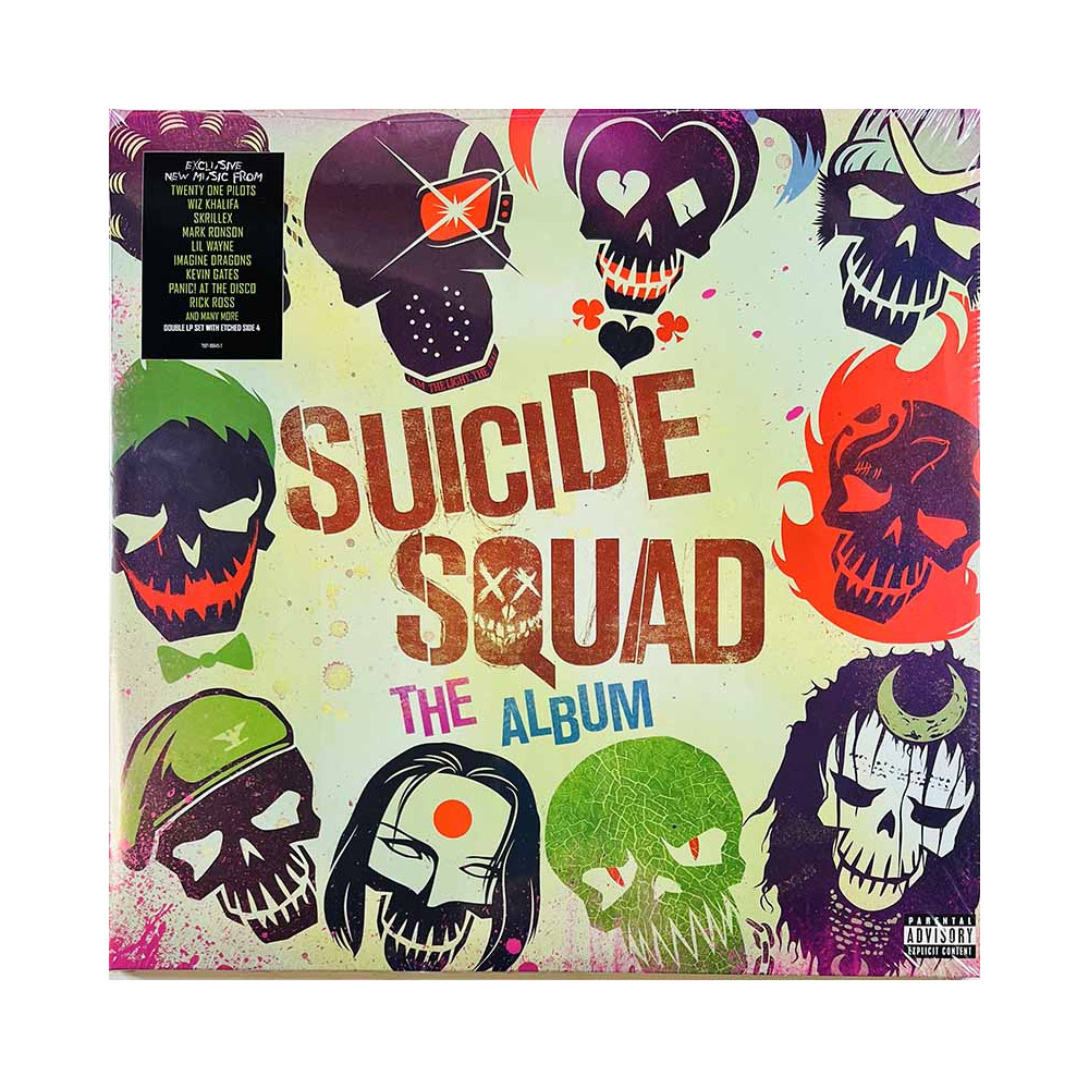 Panic! at the Disco, Eminem ym. LP Suicide Squad (The Album) 3-sided 2LP  vinyyli LP