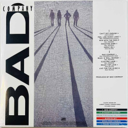 Bad Cmpany LP 10 from 6, milky clear vinyl  vinyyli LP
