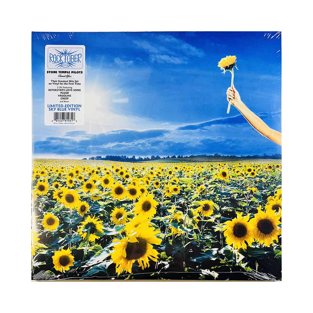 Stone Temple Pilots LP Thank You, sky blue vinyl  3-sided 2LP  vinyyli LP