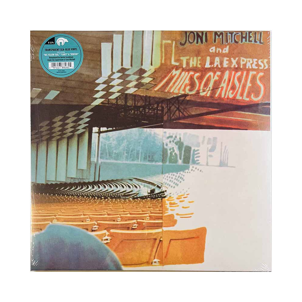 Mitchell Joni LP Miles Of Aisles, sea-blue vinyl 2LP  vinyyli LP