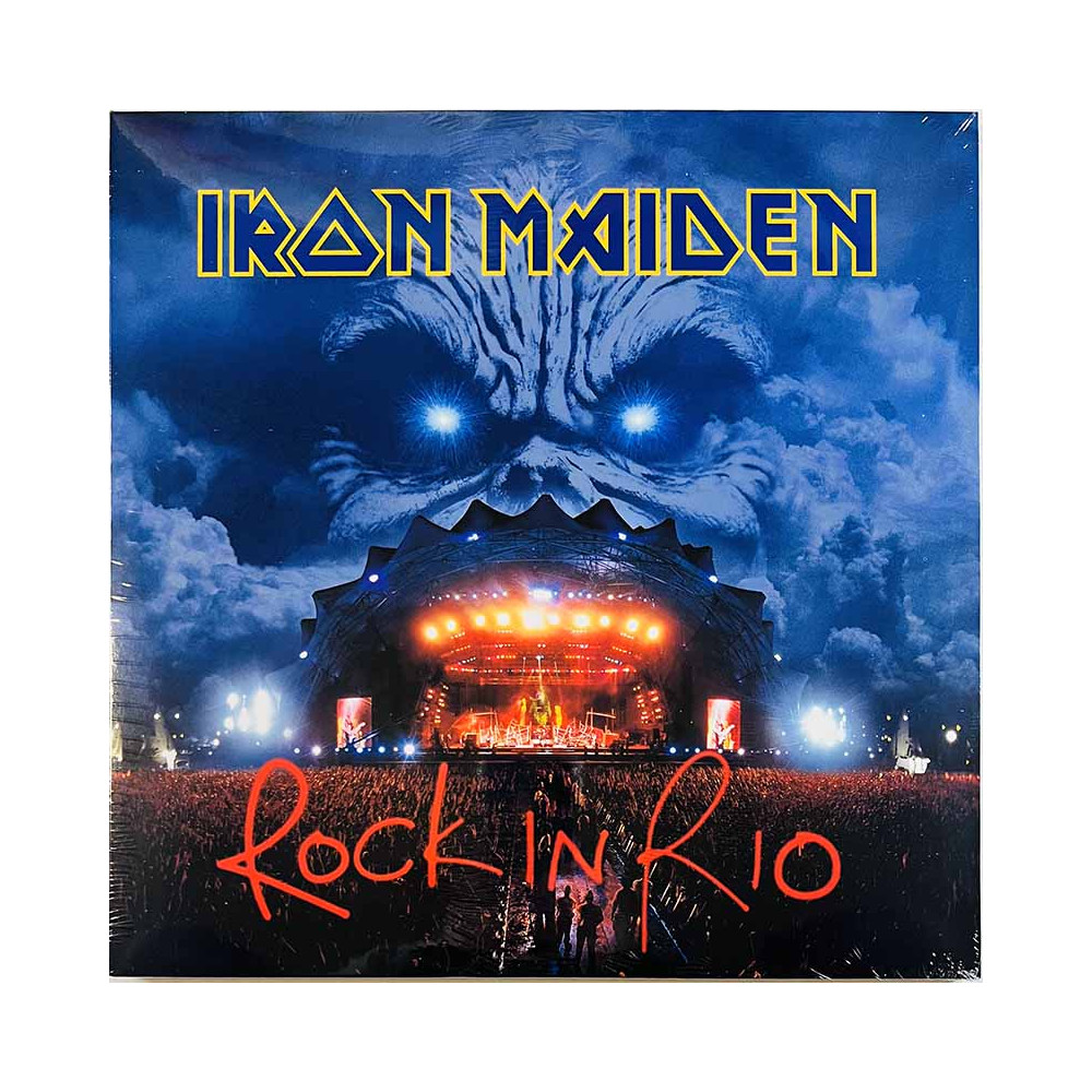 Iron Maiden LP Rock in Rio 3LP  vinyyli LP