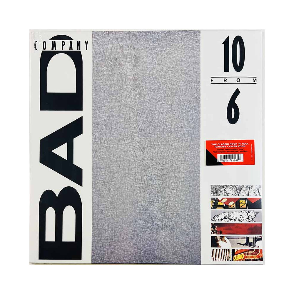 Bad Company 1985 R1 81625 10 from 6, black vinyl LP