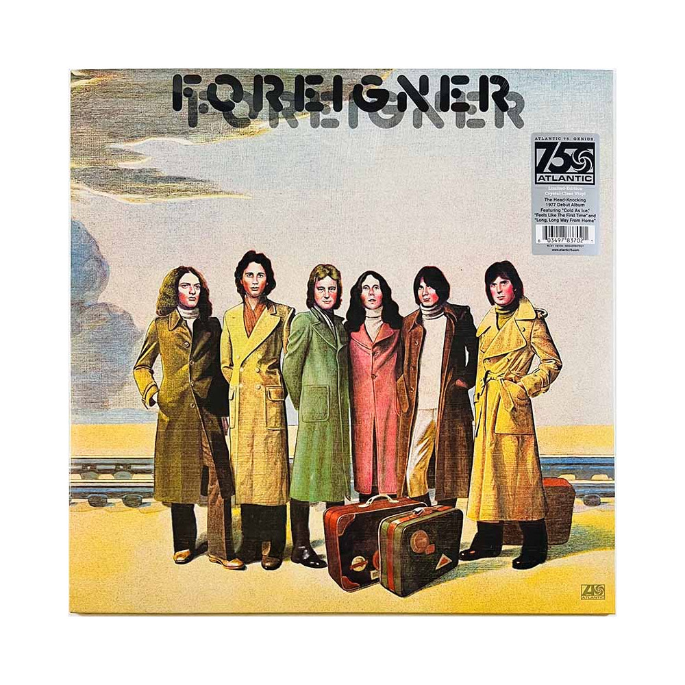 Foreigner LP Foreigner, crystal-clear vinyl  vinyyli LP