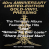 ZZ Top 1983 RCD1 23774 Eliminator, 40th anniversary gold vinyl LP