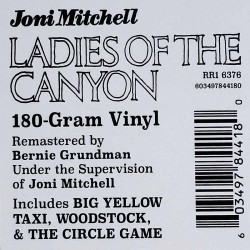 Mitchell Joni 1970 RR1 6376 Ladies Of The Canyon LP