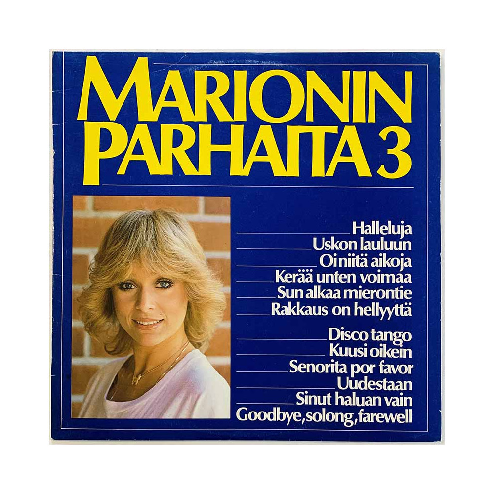 Marion 1976-1979 9C 038-38344 Marionin parhaat 3 Begagnat LP