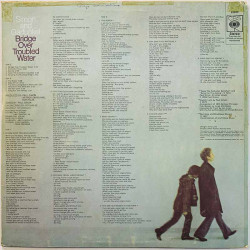 Simon And Garfunkel LP Bridge Over Troubled Water  kansi VG levy VG Käytetty LP
