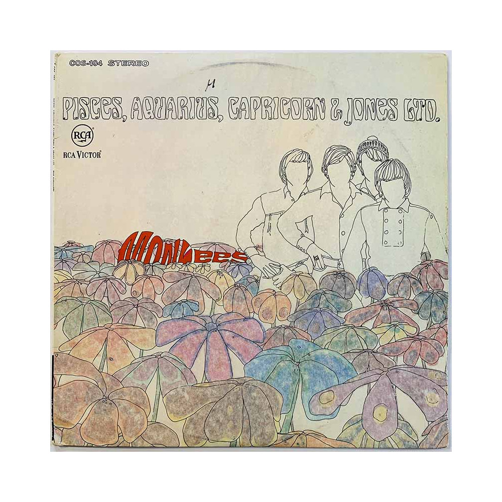 Monkees 1967 COS-104 Pisces, Aquarius, Capricorn & Jones Ltd. Begagnat LP