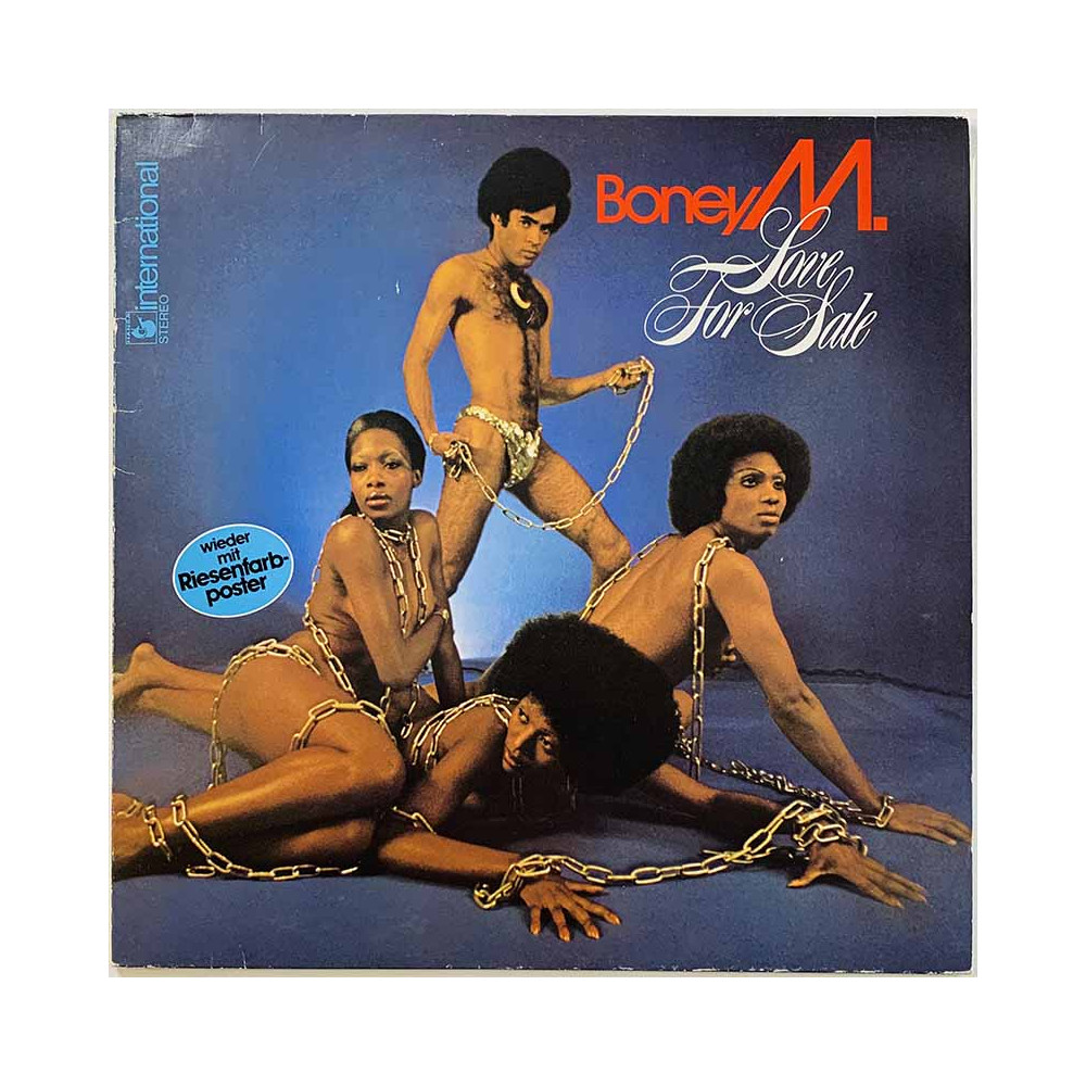 Boney M LP Love for sale  kansi VG levy EX Käytetty LP