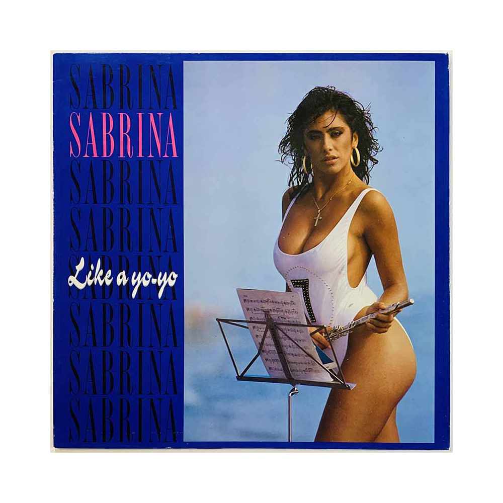 Sabrina LP Like a Yo-Yo 12-inch Maxisingle  kansi EX- levy EX Käytetty LP