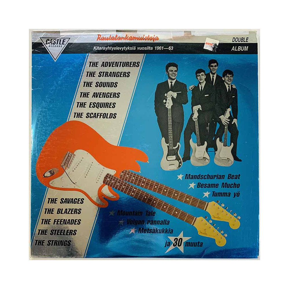 Steelers, Feenades, Scaffolds, Blazers ym. 1989 CALP 1 Rautalankamuistoja 2LP Begagnat LP