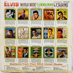 Elvis LP Elvis for everyone  kansi G levy G Käytetty LP