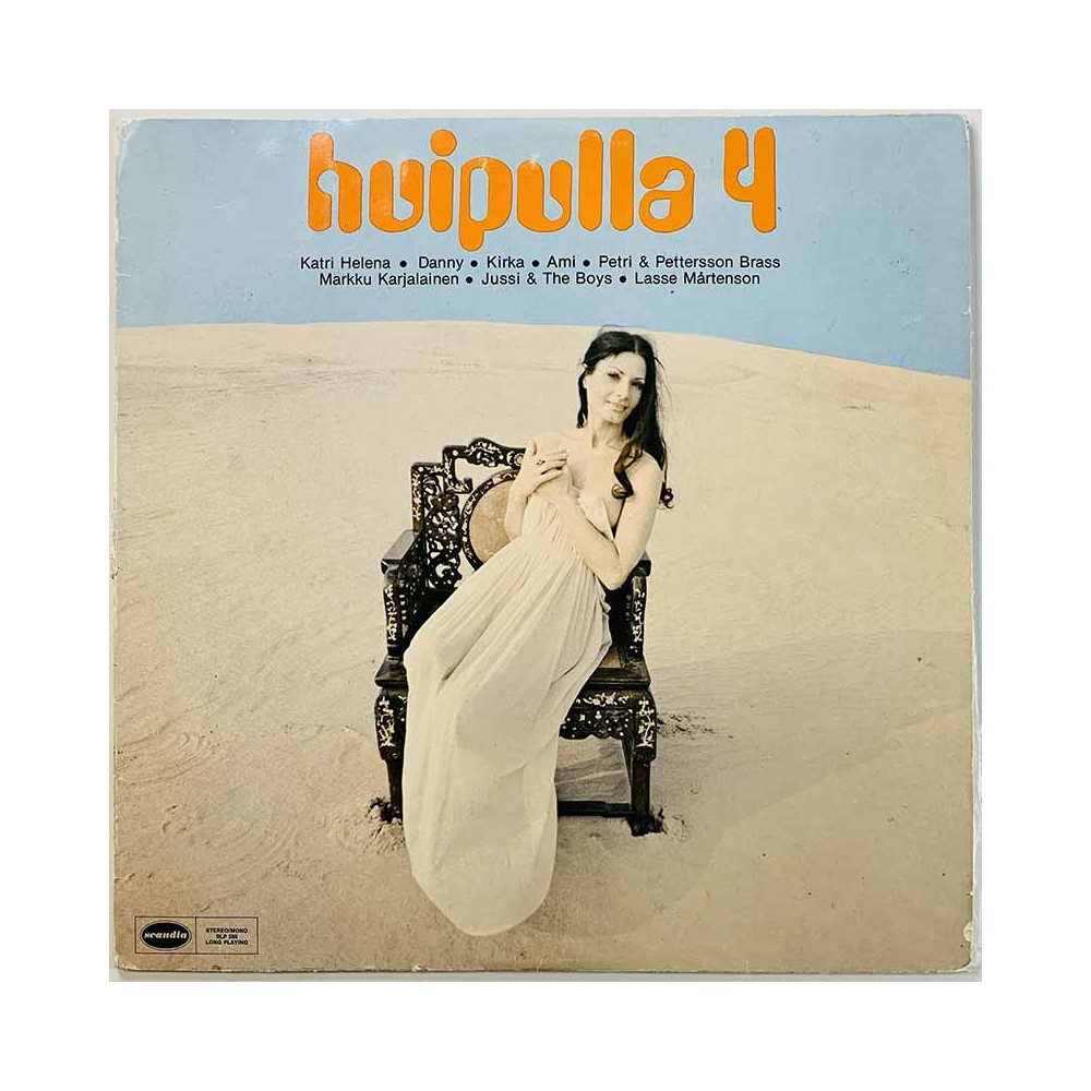 Ami, Danny, Kirka, Jussi Raittinen LP Huipulla 4  kansi VG levy VG Käytetty LP