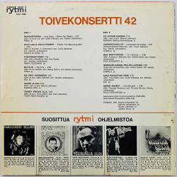 Carola, Kid, Jouko ja Kosti, Fredi 1971 RILP 7083 Toivekonsertti 42 Begagnat LP