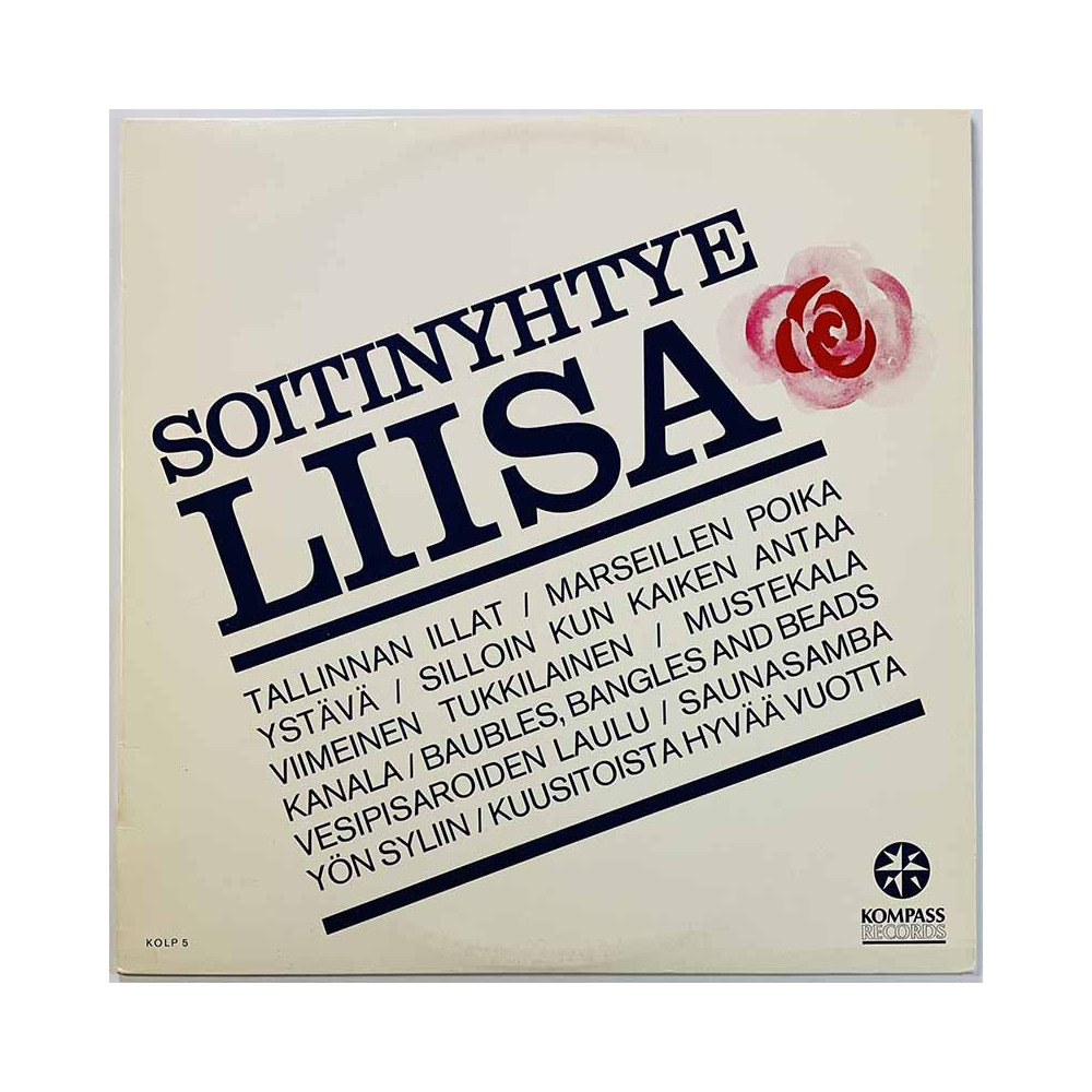 Soitinyhtye Liisa LP Soitinyhtye Liisa -78  kansi EX levy VG+ Käytetty LP