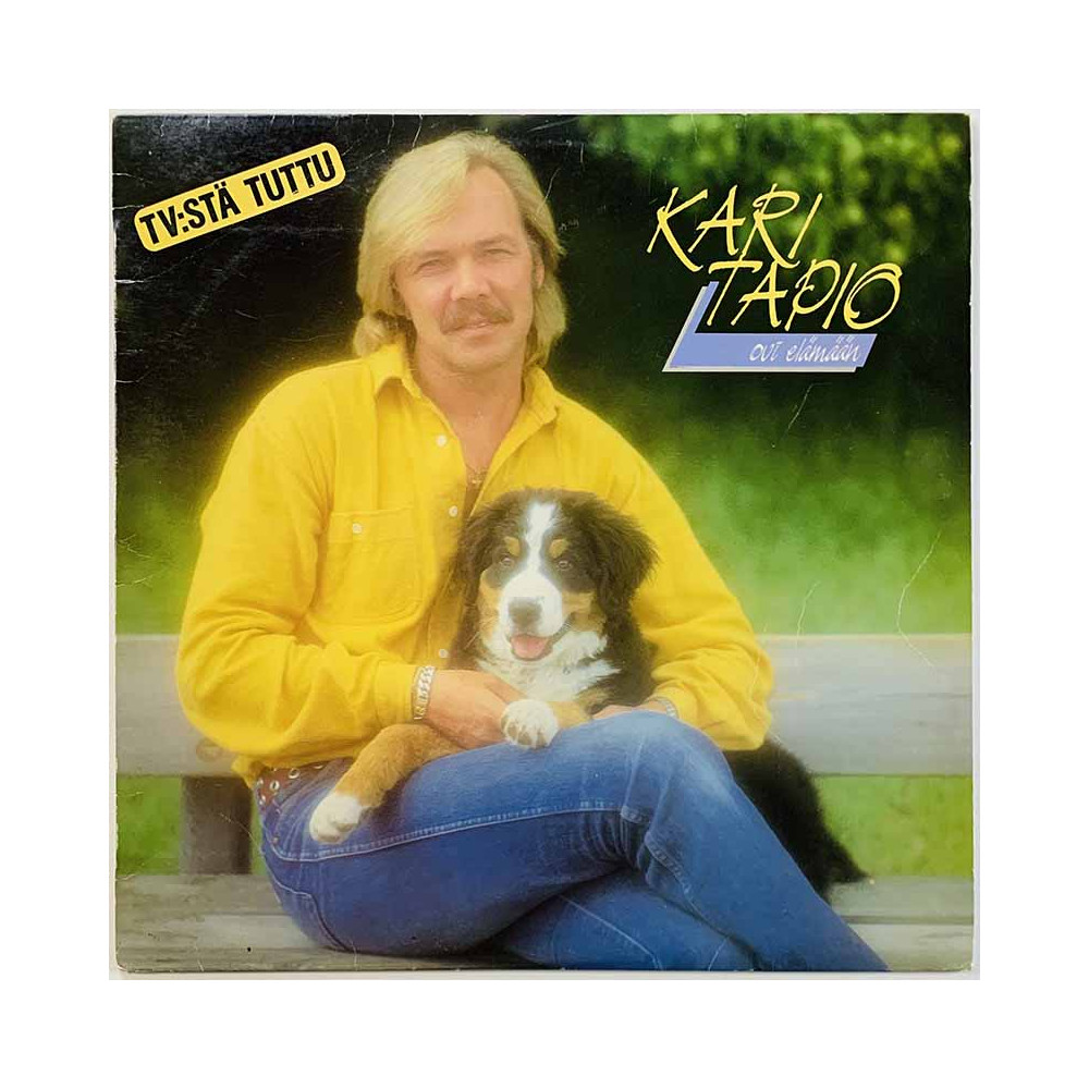 Kari Tapio LP Ovi elämään  kansi VG+ levy VG+ Käytetty LP