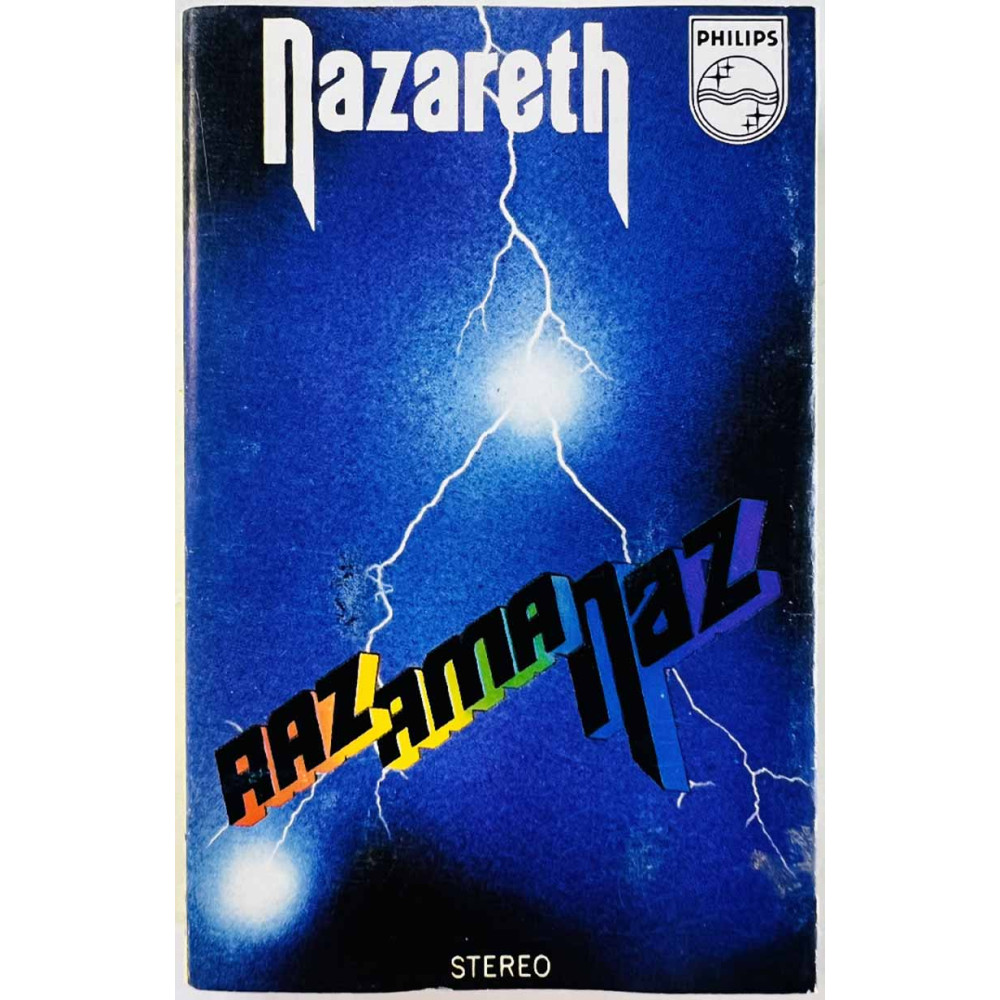 Nazareth: Razamanaz kansipaperi VG , musiikkikasetin kunto G+ käytetty kasetti