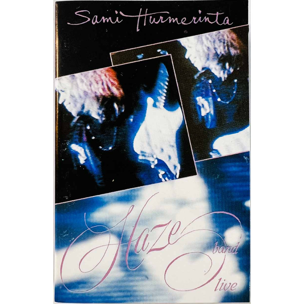 Hurmerinta Sami: Haze Band Live kansipaperi EX , musiikkikasetin kunto EX käytetty kasetti