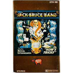 Jack Bruce Band: How's Tricks kansipaperi EX , musiikkikasetin kunto EX käytetty kasetti