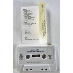 Martin Dean: Memories are made of this kansipaperi EX , musiikkikasetin kunto EX käytetty kasetti
