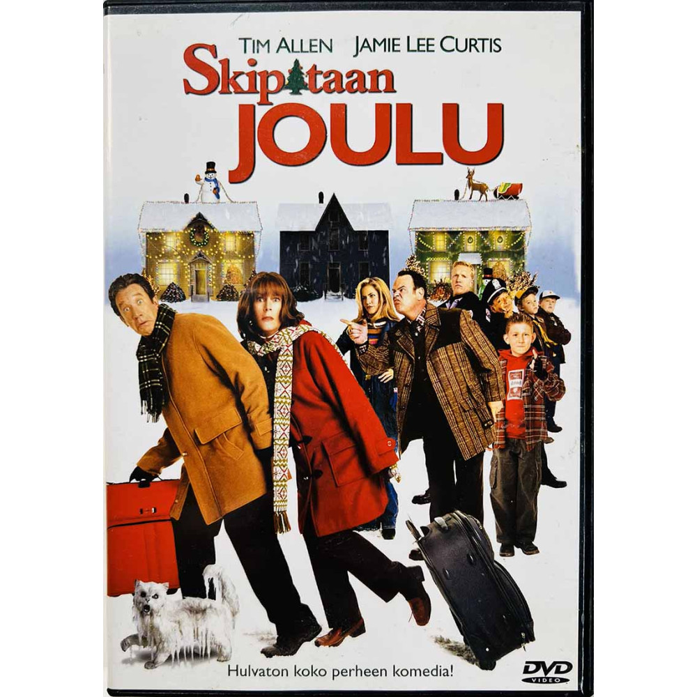 DVD - Elokuva DVD Skipataan Joulu  kansi EX levy EX Käytetty DVD
