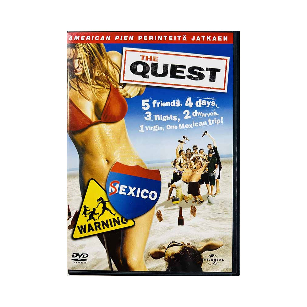 DVD - Elokuva DVD The Quest  kansi EX levy EX Käytetty DVD