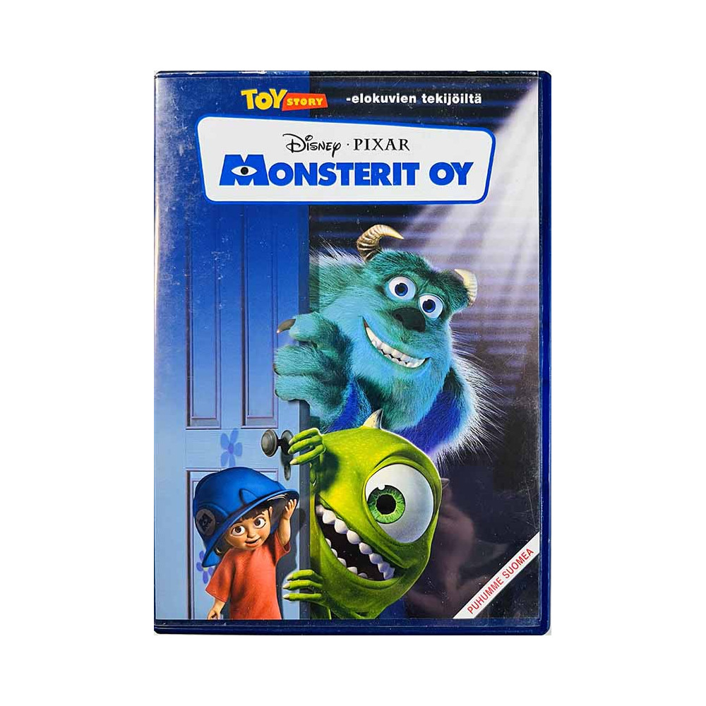 DVD - Elokuva DVD Monsterit Oy  kansi EX levy EX Käytetty DVD