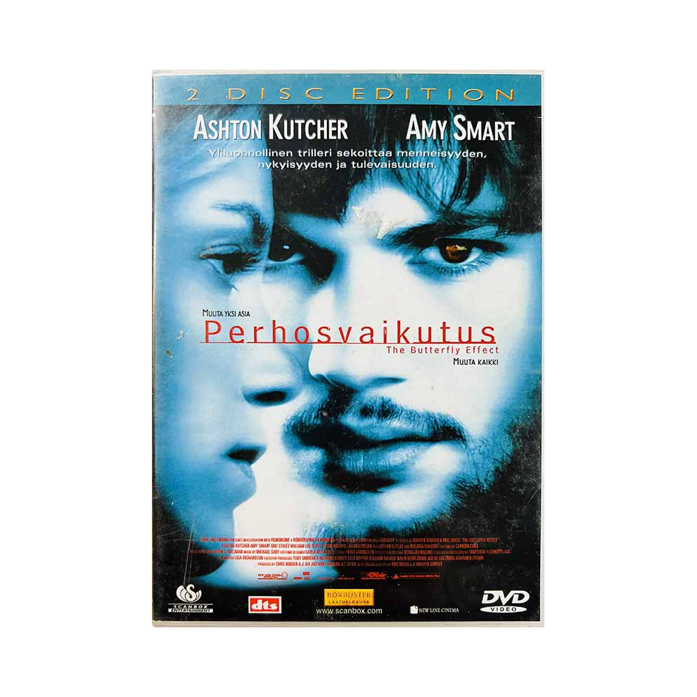 DVD - Elokuva DVD Perhosvaikutus 2DVD  kansi EX levy VG Käytetty DVD
