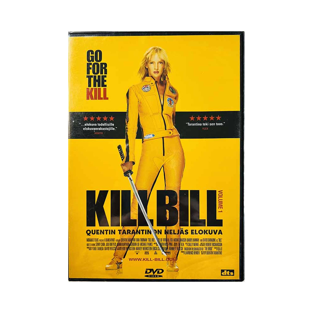 DVD - Elokuva DVD Kill Bill  kansi EX levy EX Käytetty DVD