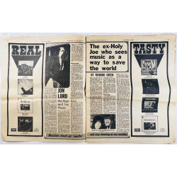 New Musical Express : Atomic Rooster, Jon Lord, Roger Chapman - begagnade magazine