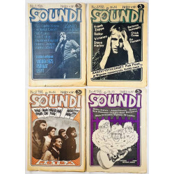 Soundi vuosikerta 1976 numerot 1 - 12 1976 12 numeroa (yksi kaksoisnumero  11 lehteä) aikakauslehti