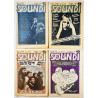 Soundi vuosikerta 1976 numerot 1 - 12 1976 12 numeroa (yksi kaksoisnumero  11 lehteä) aikakauslehti